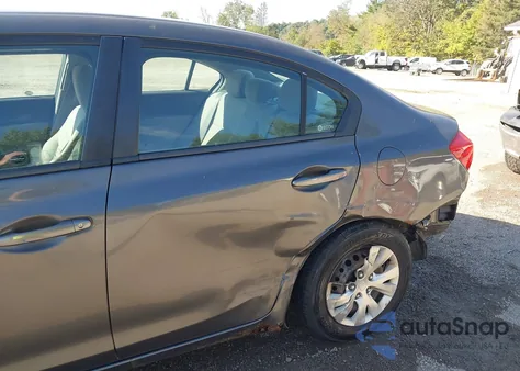 2012 Honda Civic Lx из США, поврежденный, VIN 2HGFB2F55CH581659